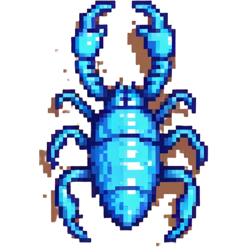 scorpion in desert sand emoji