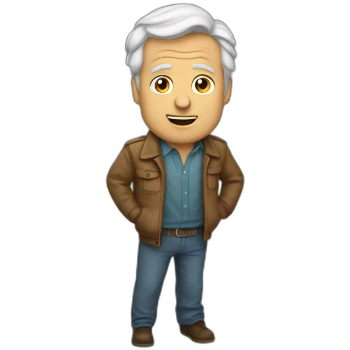 Norman briski hablando emoji