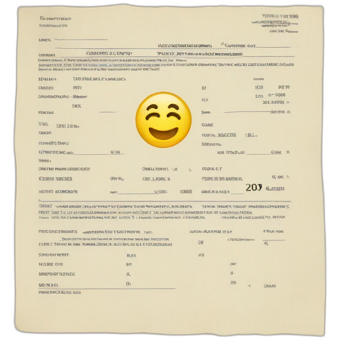 taxes document emoji