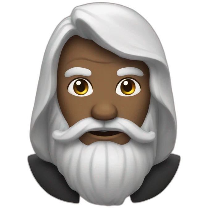 moine chauve emoji