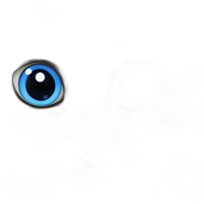 blue eyed ragdoll cat emoji