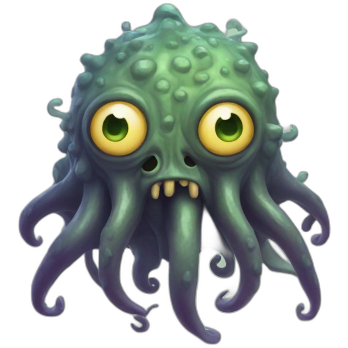 Shoggoth cartoon emoji