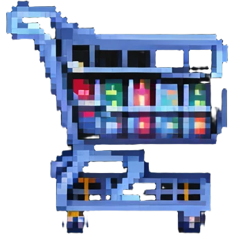 shopping cart emoji