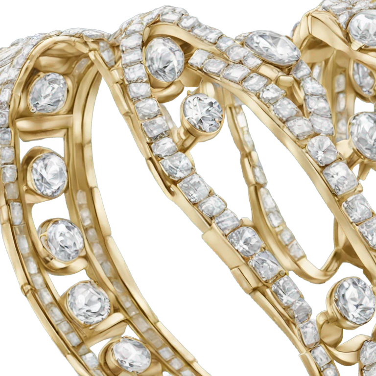 Diamond bracelet emoji