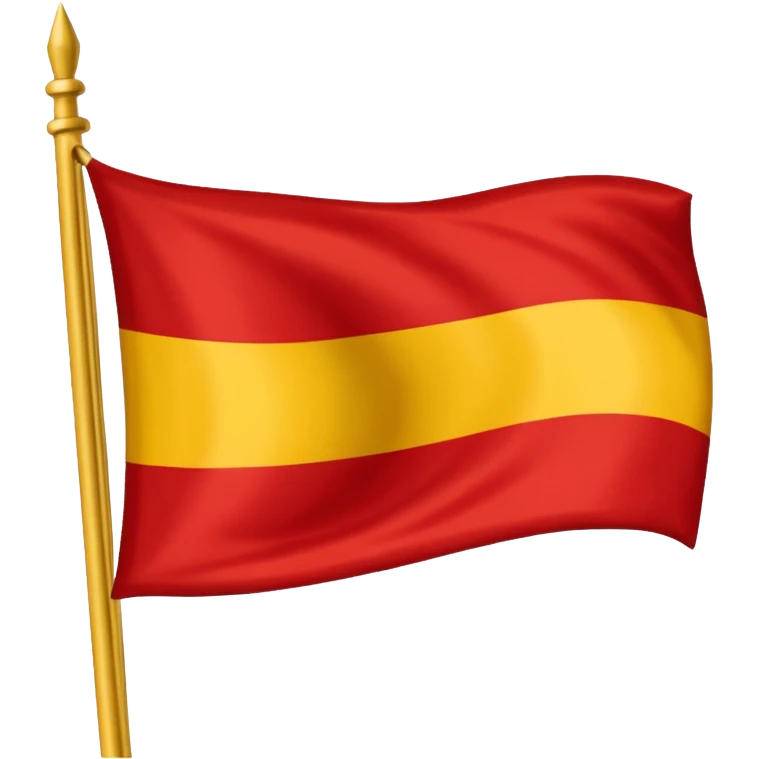 Crear una bandera con franja roja, amarilla y negra del mismo tamaño inspirada en la de Alemania emoji