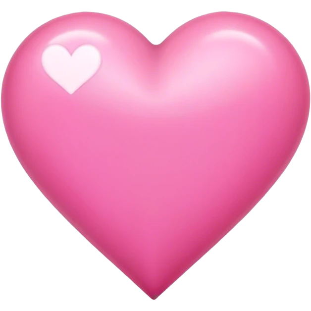 Pink heart emoji