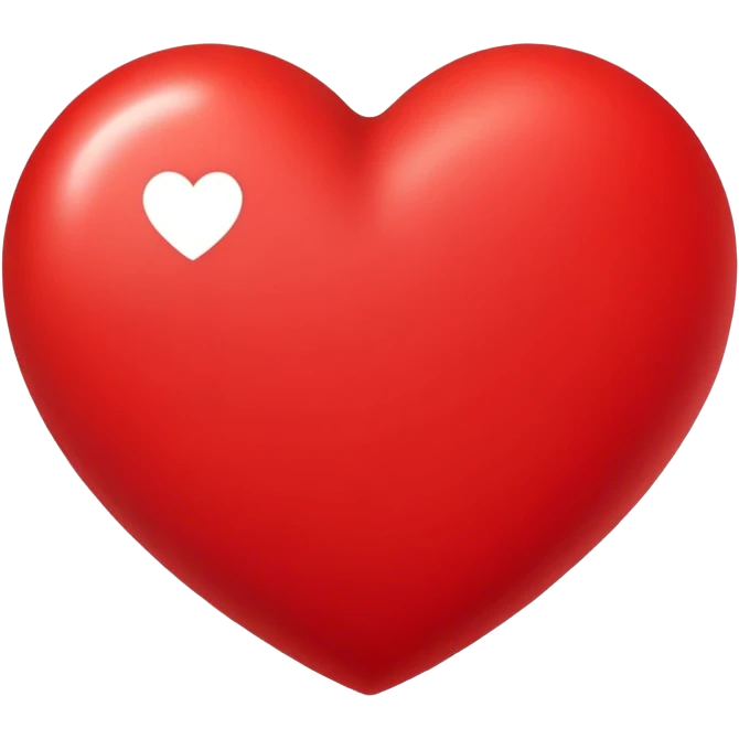Happy love heart emoji