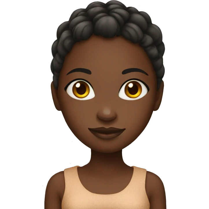 african girl emoji
