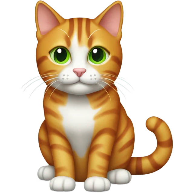 Ginger tabby cat emoji