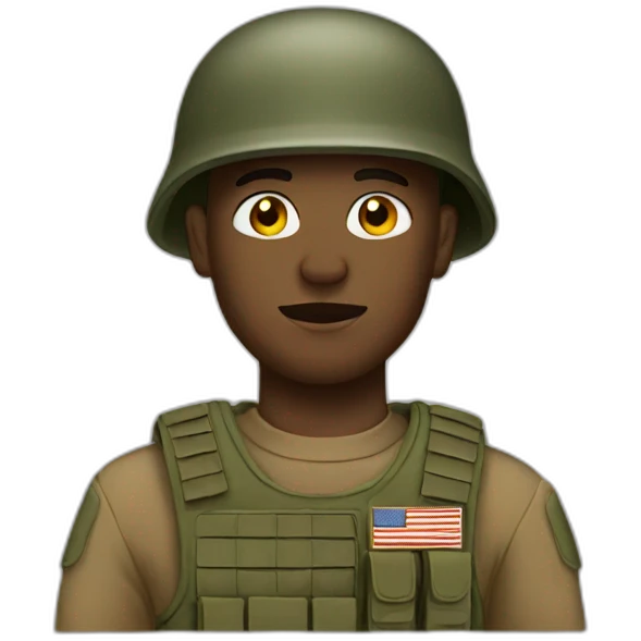 soldier emoji