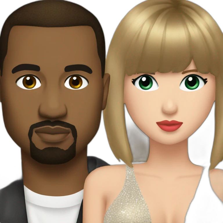 kanye grammys taylor swift emoji