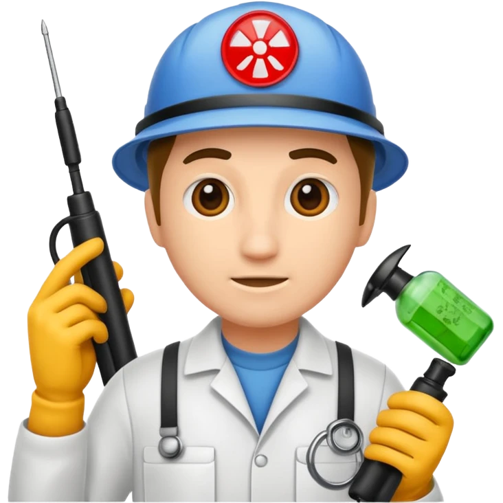 Pest control technician
 emoji