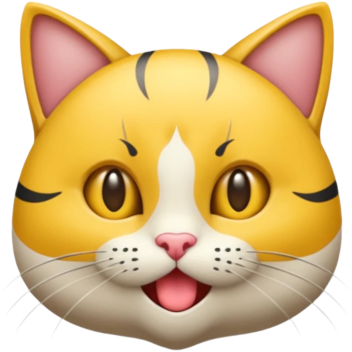 Котик с бантиком на шее emoji