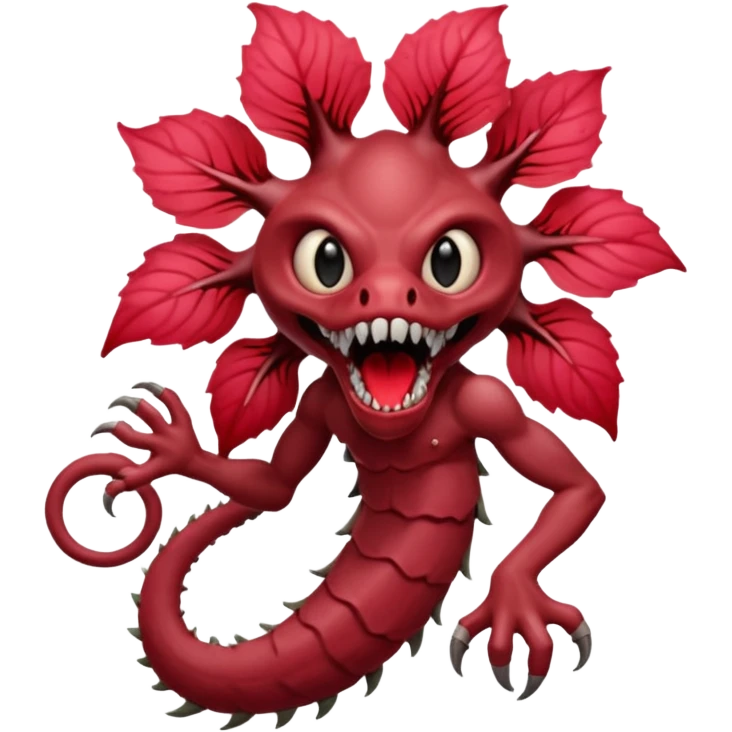 La flor del demogorgon emoji