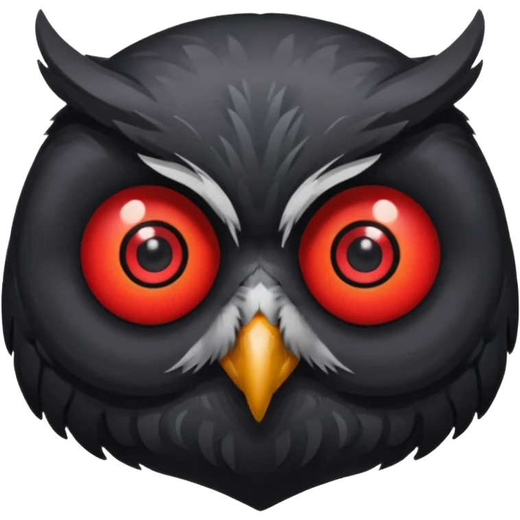 





Baby owl – Fluffy, tiny wings




Black owl - red eyes, front view



 emoji