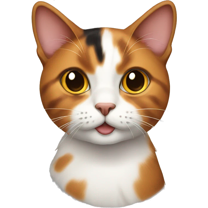 Calico cat emoji