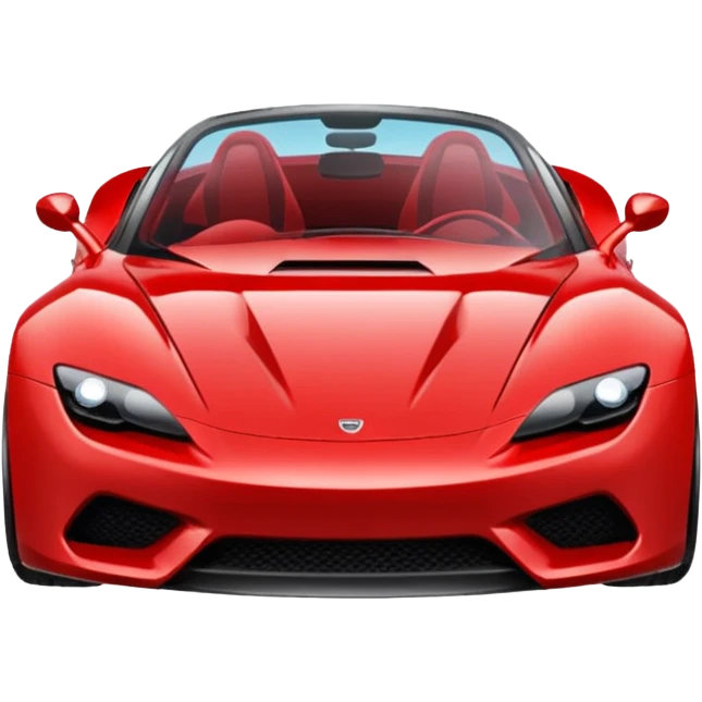 sports car from one side emoji