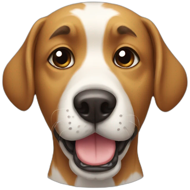 Dog slipy emoji