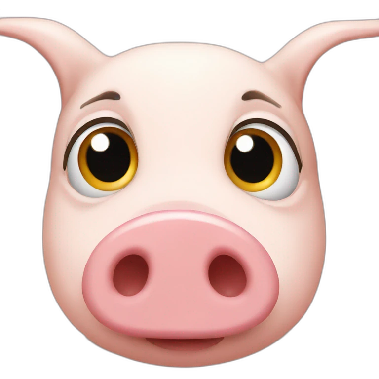 Pig nose emoji