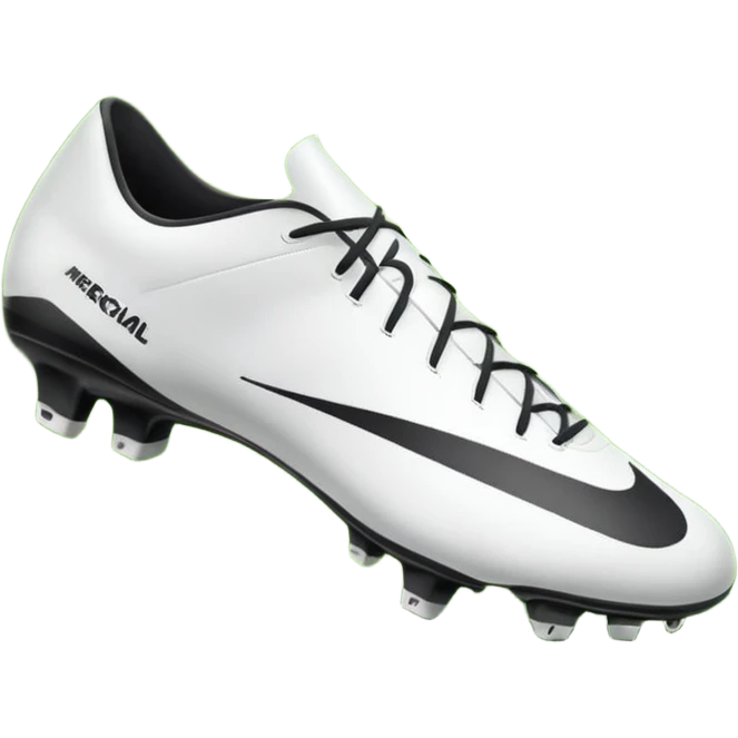 Nike Mercurial Vapor football boot, on grass emoji