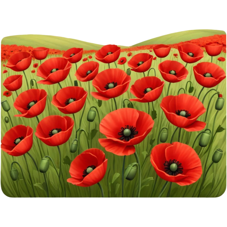 کله گیاه خشخاش emoji