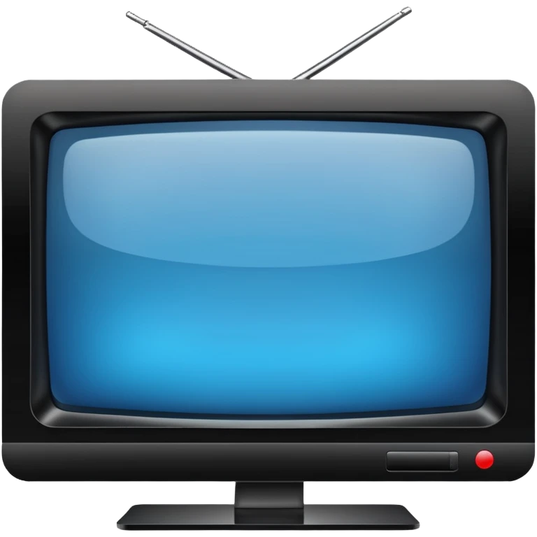 Flat tv emoji