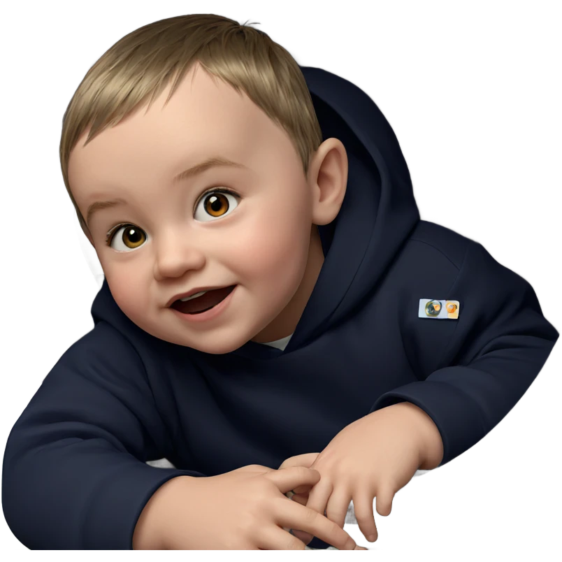 realistic portrait of a boy emoji