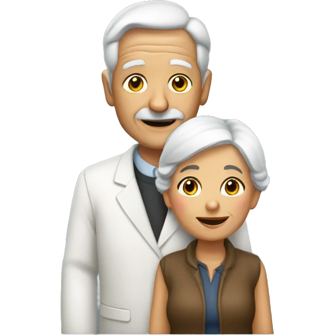 pareja de ancianos emoji