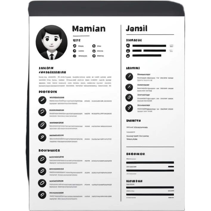 resume letter emoji