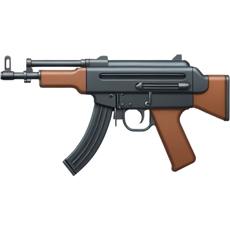 submachine gun emoji