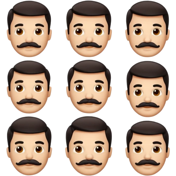 Moustaches  emoji