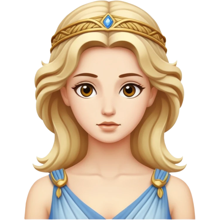 Greek goddess  emoji