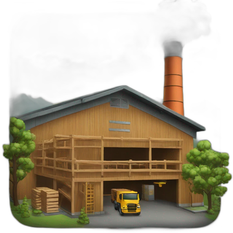 modern lumber factory emoji