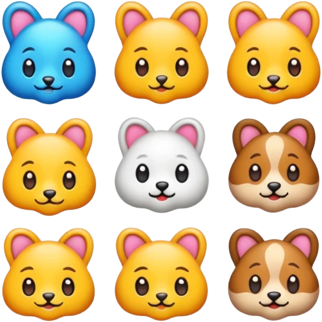 Paws with elements of others emoji1-2 emoji