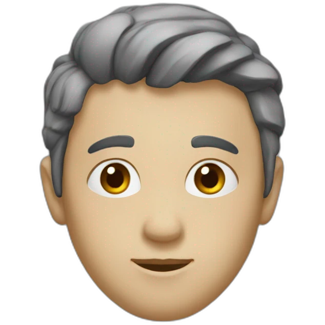Tête carré emoji