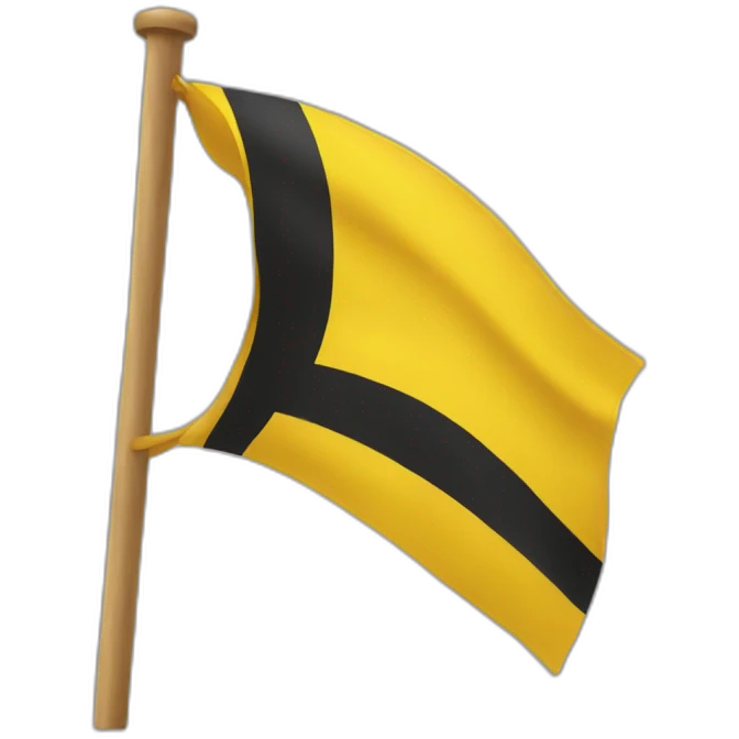 emoji yellow flag emoji