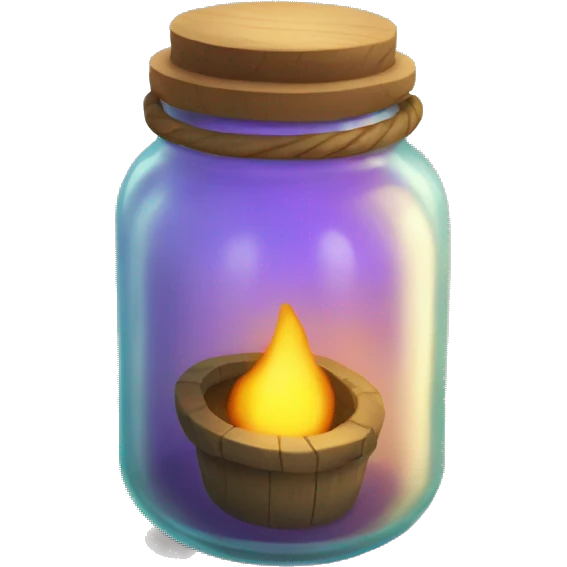 Spell jar emoji