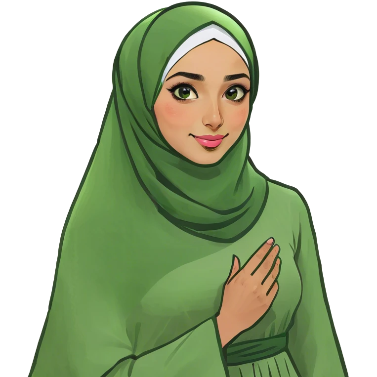 muslim girl  emoji