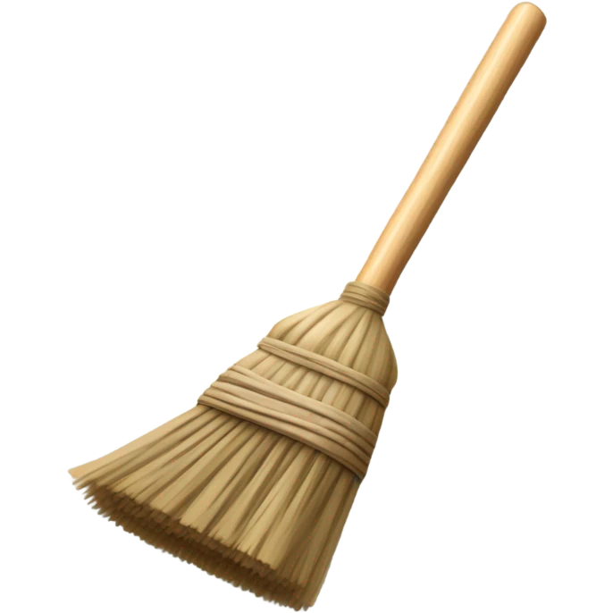 brush broom emoji