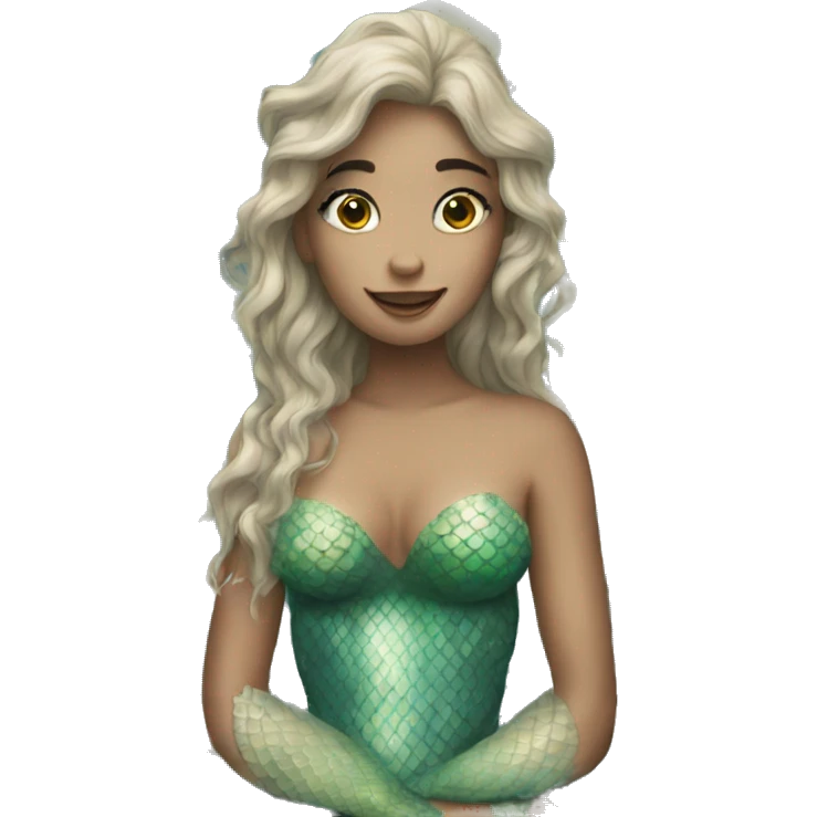 mermaid of emoji