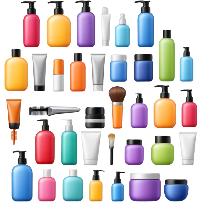 Hair products emoji