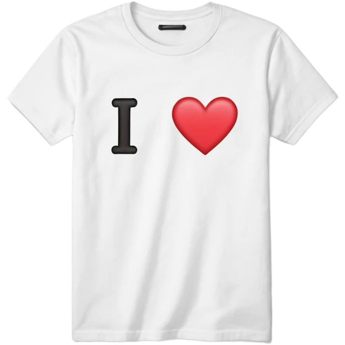 A shirt that says I heart femboys emoji