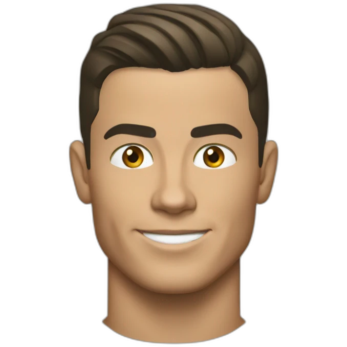 Cristiano Ronaldo numéro 7 emoji