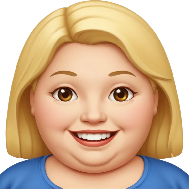 Obese women boobies emoji