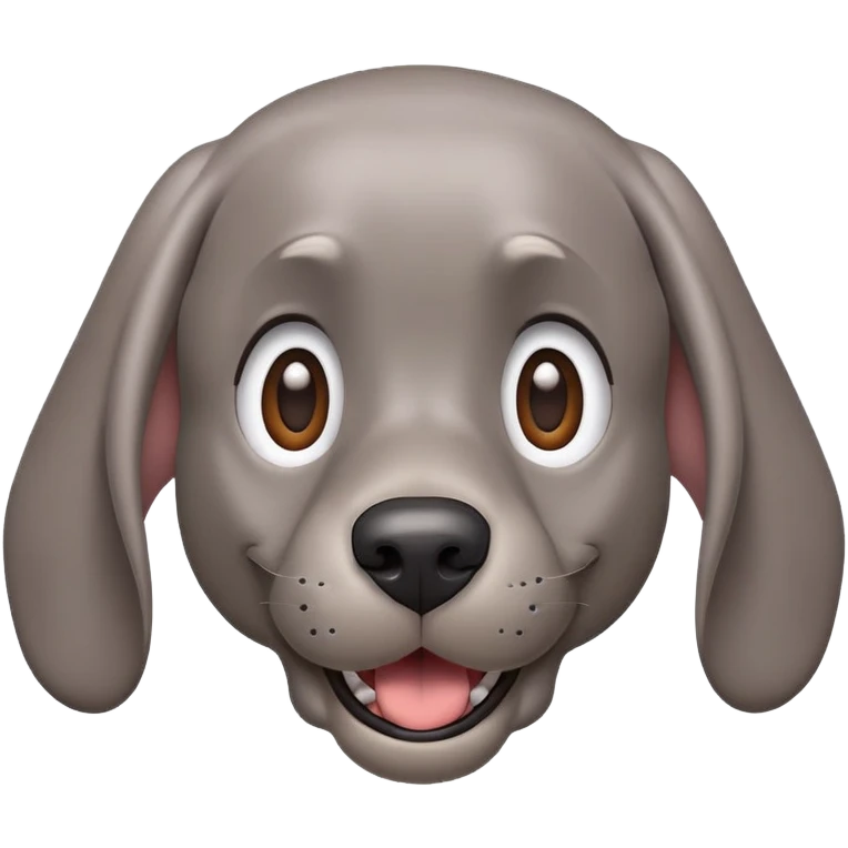 cinematic-comical-weimaraner-portrait-emoji,-head-tilted-dramatically-with-an-exaggeratedly-amused-expression,-featuring-a-vibrant-grey-fur-with-a-lively-sheen,-wide,-expressive-brown-eyes-filled-with-playful-disbelief emoji