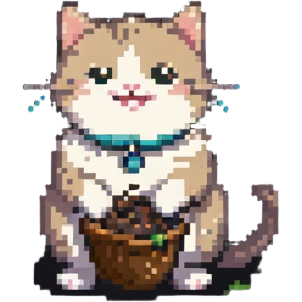 happy poop cat emoji