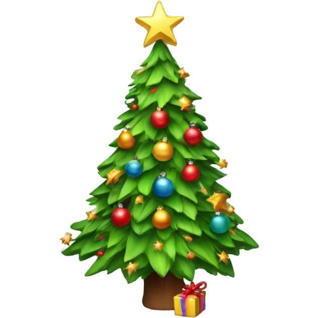 Weihnachts baum emoji