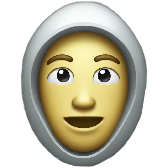 An astronate showing money emoji