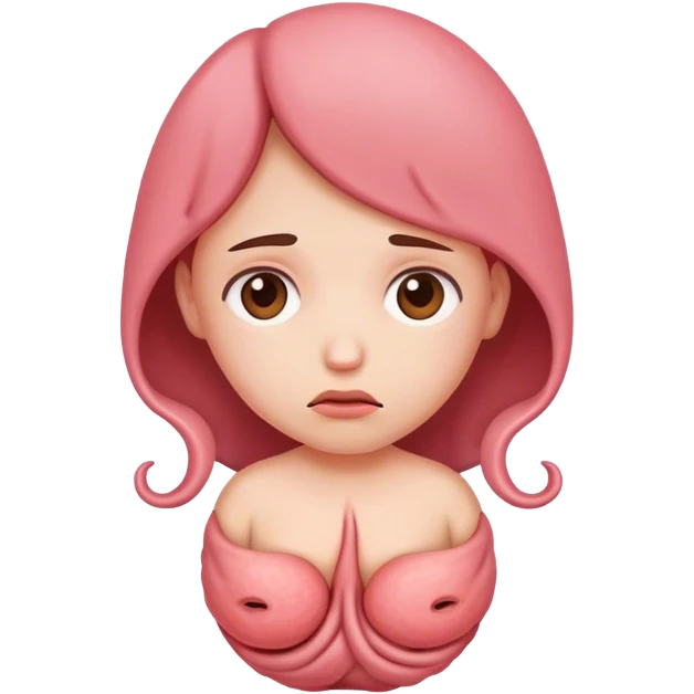 Depressed uterus emoji