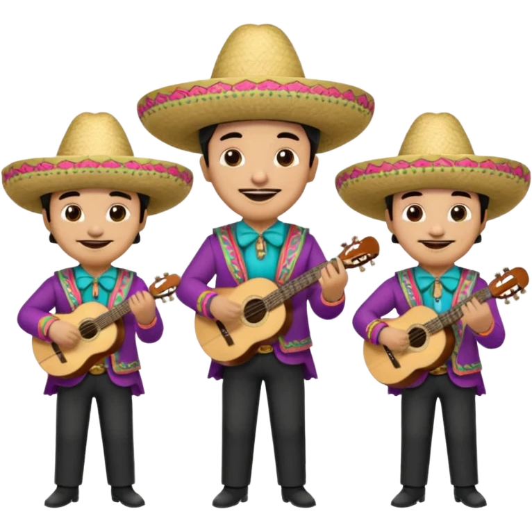 Mariachis emoji